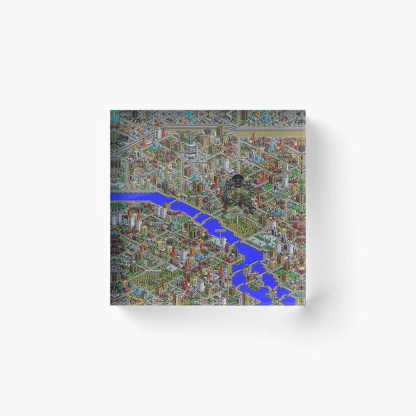 Item preview, SimCity 2000 No logo Sim City Paris - HD designed and sold by hangman3d.