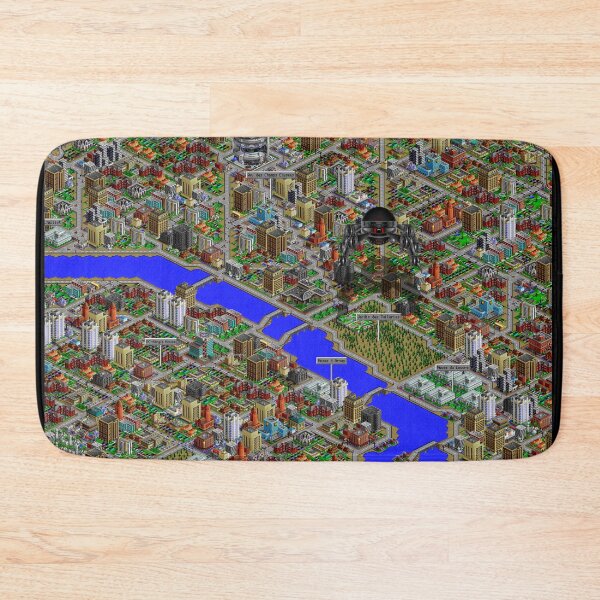 Item preview, SimCity 2000 No logo Sim City Paris - HD designed and sold by hangman3d.