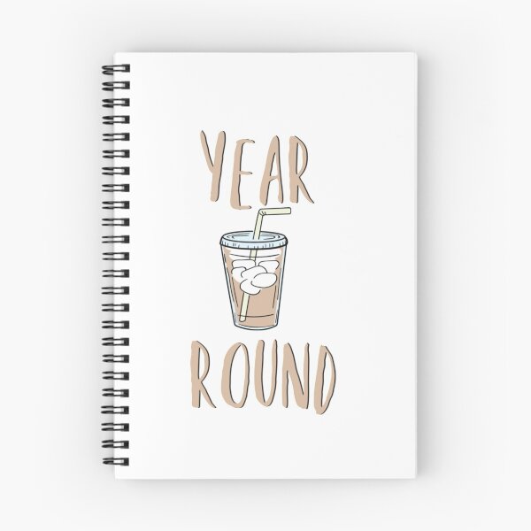 Item preview, iced coffee year round designed and sold by thatbookgal.