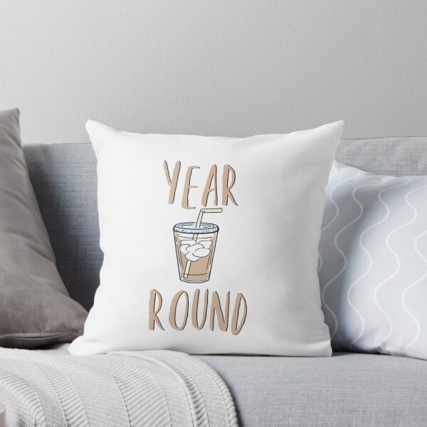 Item preview, iced coffee year round designed and sold by thatbookgal.
