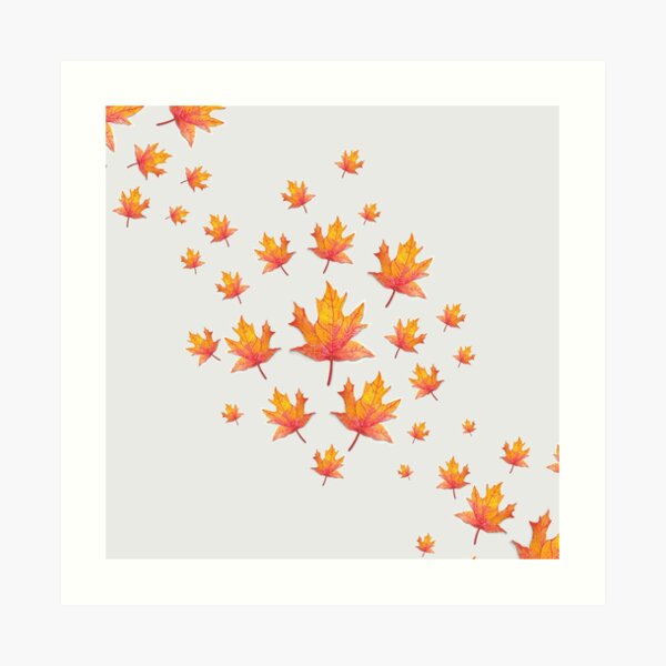 Autumn Leaf Art Print