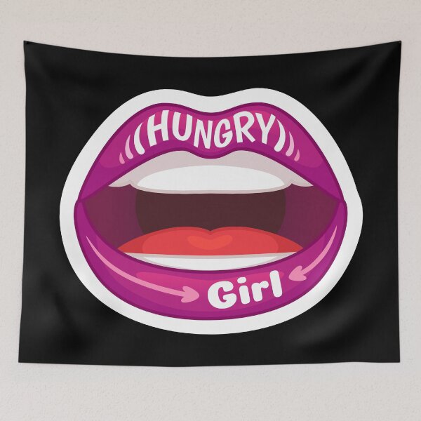 Item preview, Hungry Girl Lips designed and sold by Starquake.