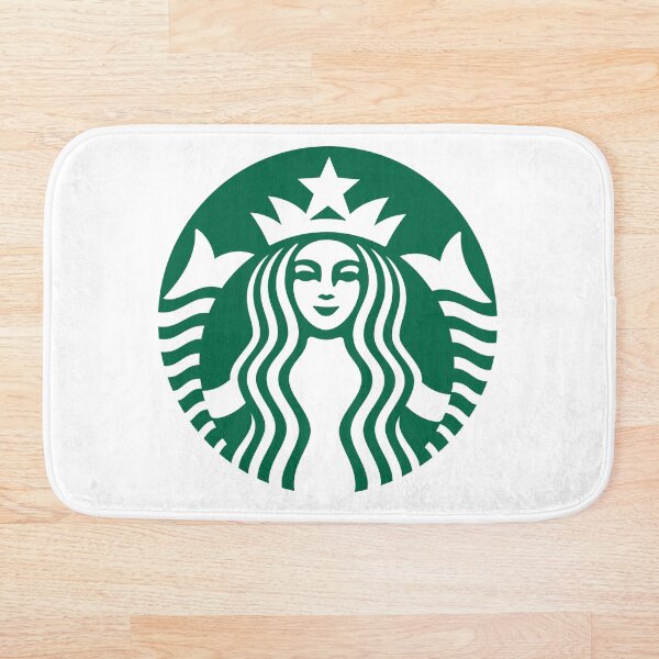 starbucks logo! Bath Mat
