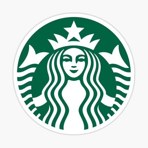starbucks logo! Sticker