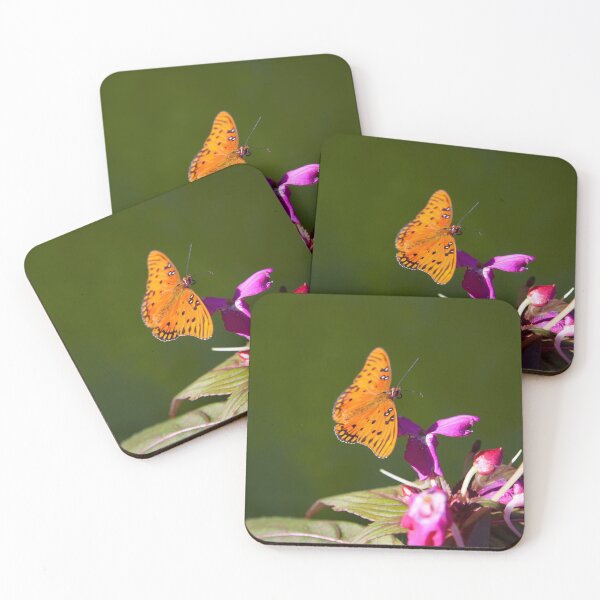 Item preview, Orange butterfly pollinating. designed and sold by Allen Penton.