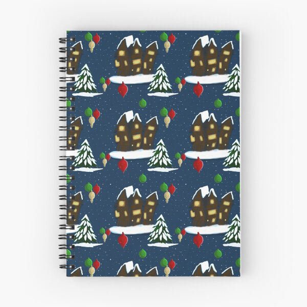 Item preview, Ciudad de Navidad designed and sold by SquibbleDesign.