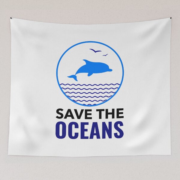 Item preview, Save the Oceans designed and sold by TropicalOutlet.