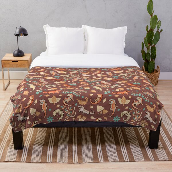 Item preview, Autumn geckos in light brown designed and sold by Colordrilos.