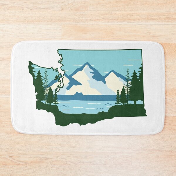 Artikelvorschau, PNW Washington State entworfen und verkauft von happysquatch.