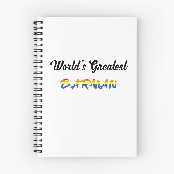 Item preview, Worlds Greatest Barman pride colours  designed and sold by qlobba.