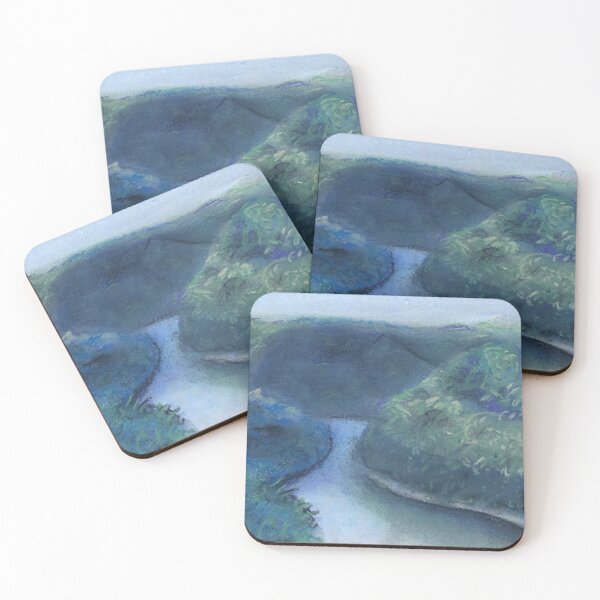 Item preview, The Kentucky River with Fog Rolling In 1 designed and sold by Sarah Goddard.