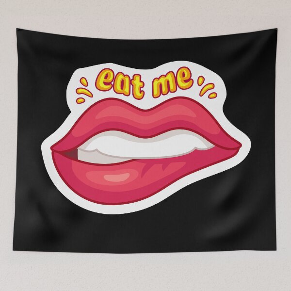 Item preview, Eat Me Lips designed and sold by Starquake.