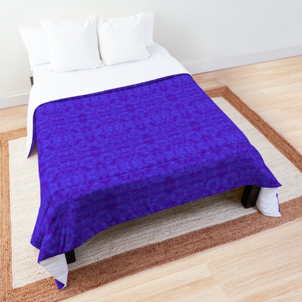 royal blue damask Comforter