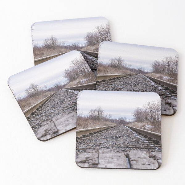 Item preview, looking into railway tracks designed and sold by Rashan Fernando.