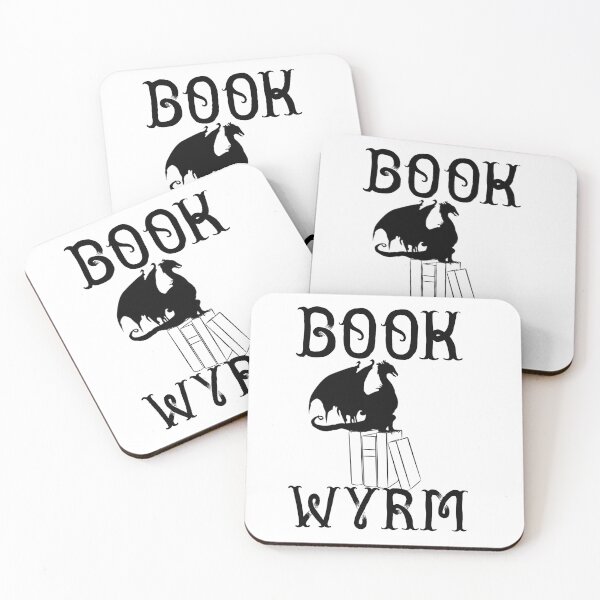 Item preview, Book Wyrm designed and sold by TheWriteShoppe.