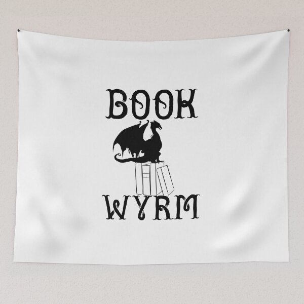 Item preview, Book Wyrm designed and sold by TheWriteShoppe.