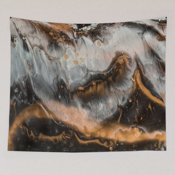 Item preview, Flowing Gold and Marble designed and sold by Ilze Lucero.