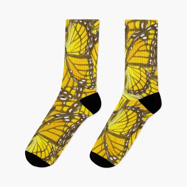 Item preview, YELLOW MONARCH BUTTERFLIES PATTERNS & DESIGNS designed and sold by sharlesart.