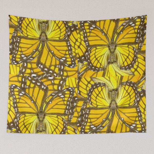 Item preview, YELLOW MONARCH BUTTERFLIES PATTERNS & DESIGNS designed and sold by sharlesart.
