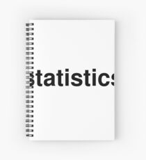 statistics Spiral Notebook