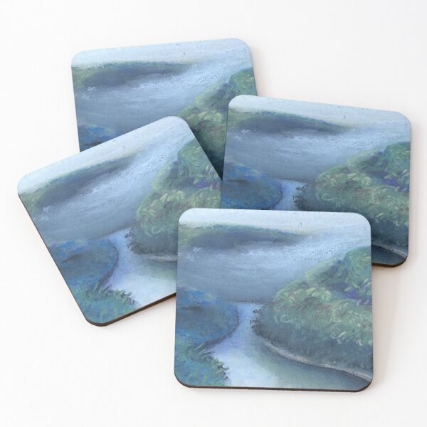 Item preview, The Kentucky River with Fog Rolling In 3 designed and sold by Sarah Goddard.