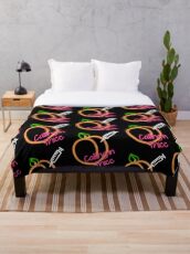 Calling in Thicc Throw Blanket