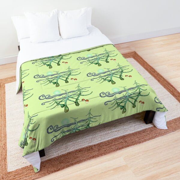 The Evening Dancing Forest Comforter