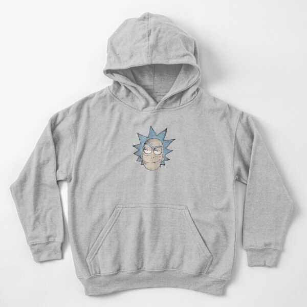 Rick and Morty | Gritty Rick Kids Pullover Hoodie