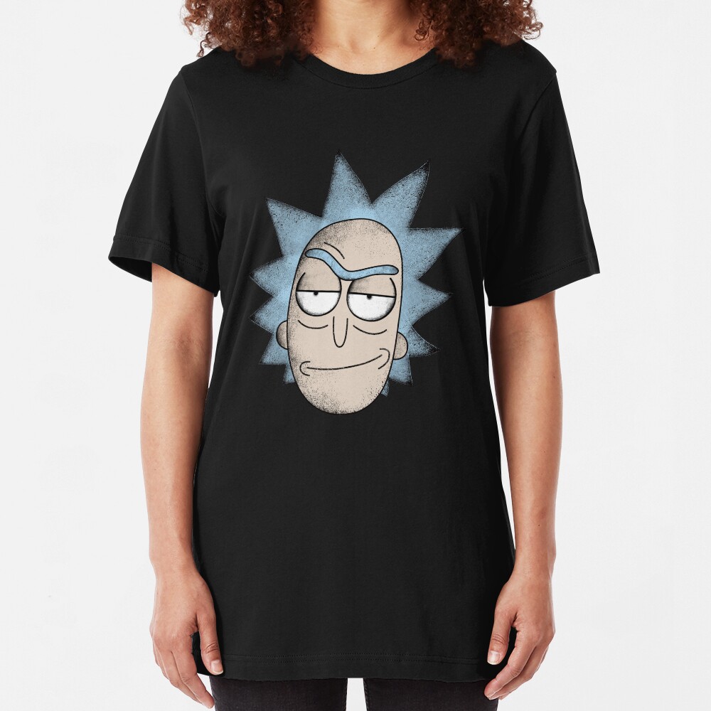 Rick and Morty | Gritty Rick Slim Fit T-Shirt