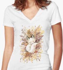 Slumber Women's Fitted V-Neck T-Shirt