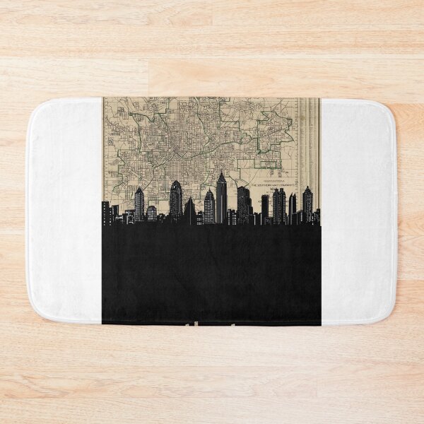 Item preview, atlanta skyline designed and sold by BekimART.