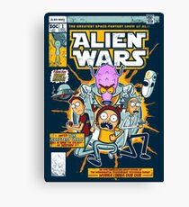 Alien Wars Canvas Print
