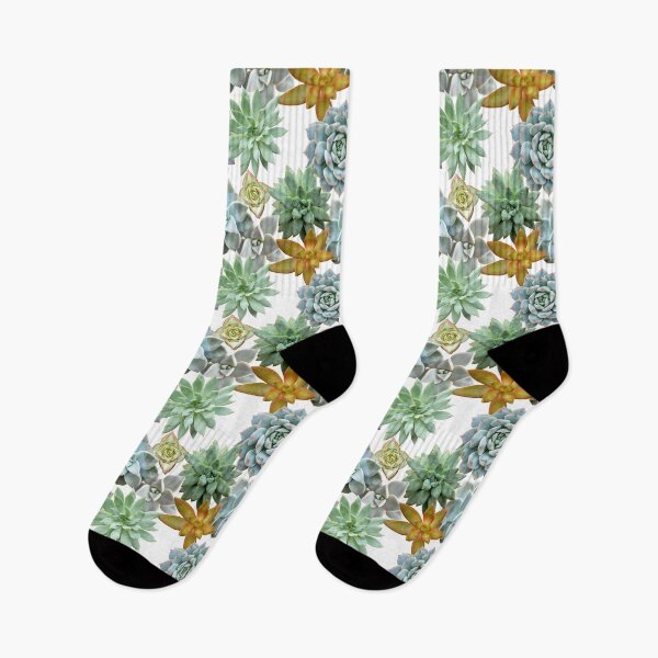 Item preview, Succulent Pattern - Organic Botanics - Nature Lover Mezcla suculenta para el amante de la planta designed and sold by TurningMoss.