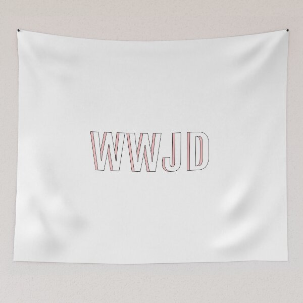 Item preview, WWJD: Pink designed and sold by mlvonder02.