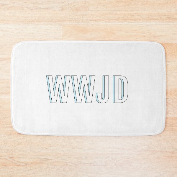 Item preview, WWJD: Blue designed and sold by mlvonder02.