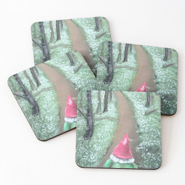 Item preview, Forest in the Smoky Mountains with Gnome and Star of Bethlehem Flowers designed and sold by Sarah Goddard.