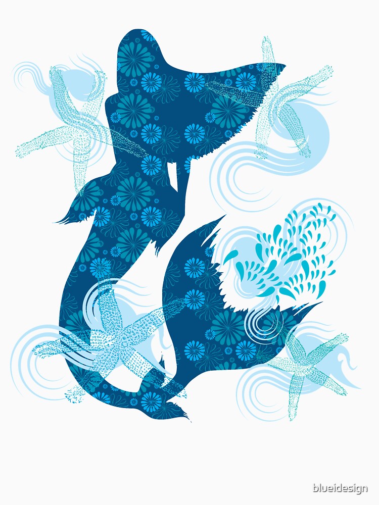 Mermaid Starfish Underwater by blueidesign