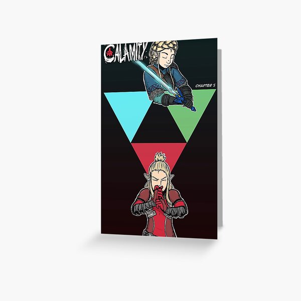 A New Calamity Chapter 5 Cover Greeting Card
