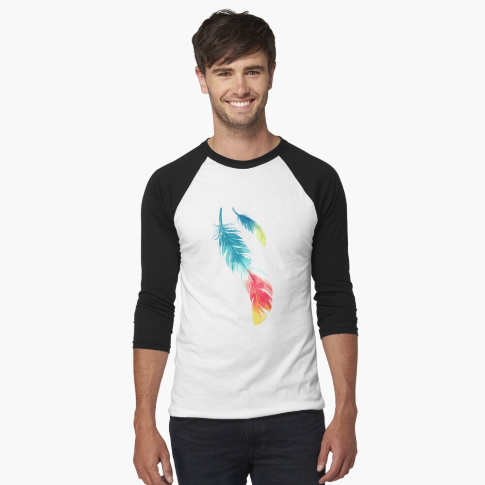 Item preview, Baseball ¾ Sleeve T-Shirt designed and sold by freeminds.