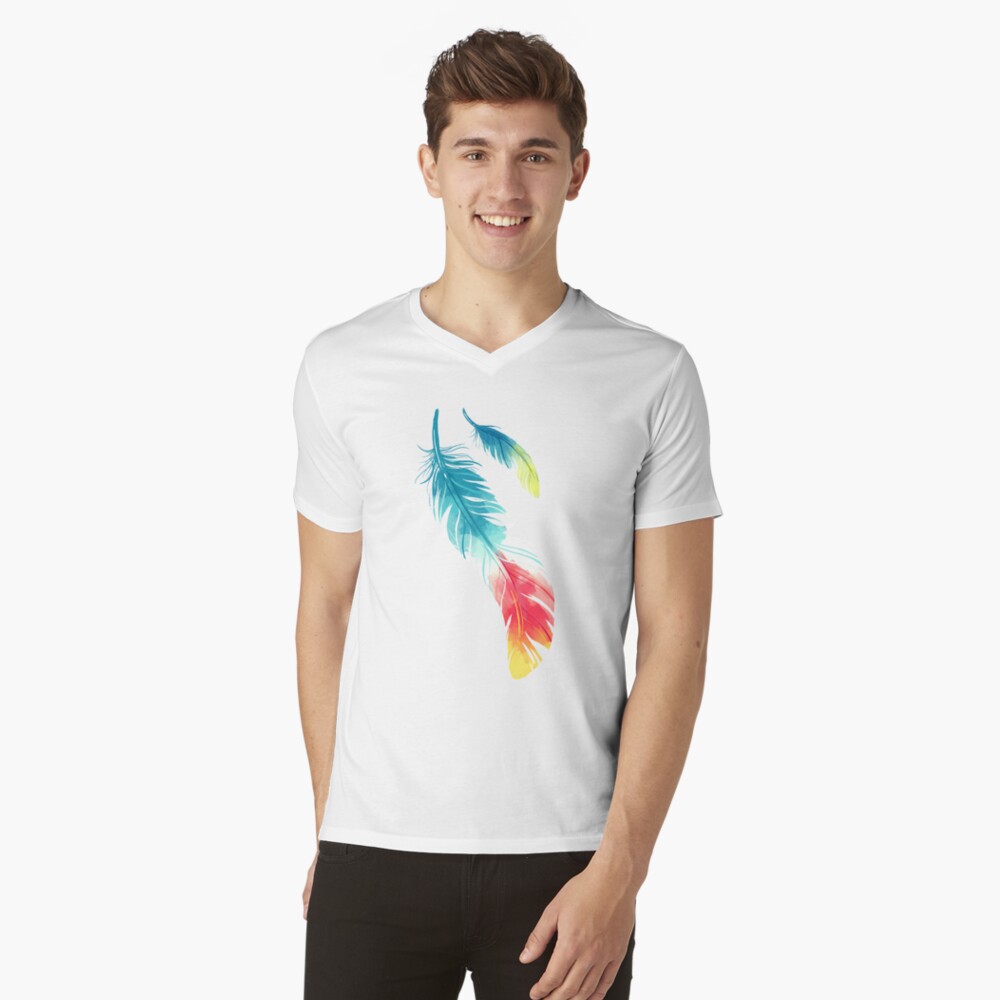 Item preview, V-Neck T-Shirt designed and sold by freeminds.