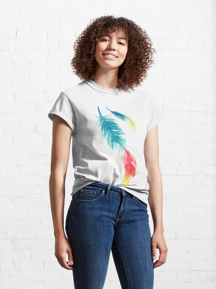 Alternate view of Feather Classic T-Shirt
