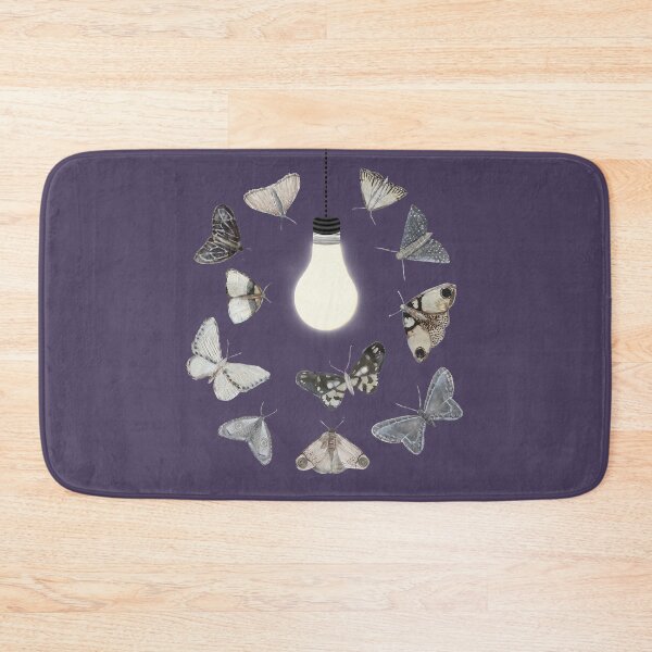 Item preview, Moths to a Lightbulb designed and sold by Amy Hadden.