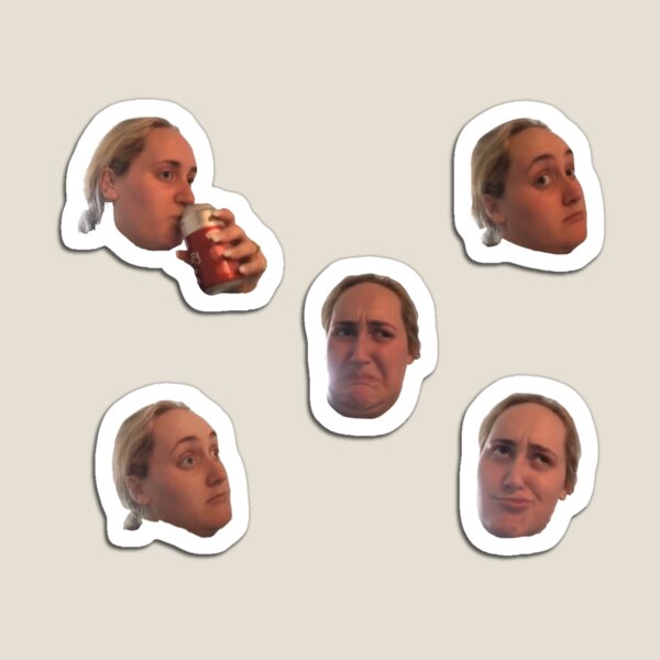 Kombucha Girl Sticker Set Magnet
