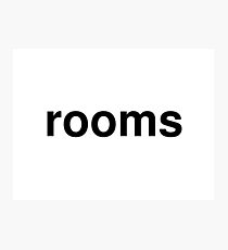 rooms Photographic Print