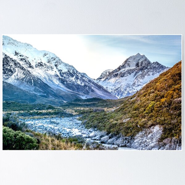 Item preview, Aoraki - Mt Cook NZ designed and sold by Russell Charters.