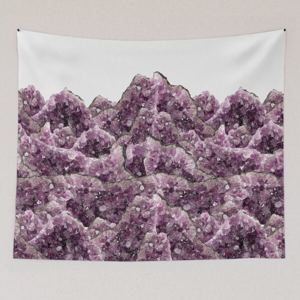 Item preview, Amethyst Landscape - Gemstone - Geodes & Crystals designed and sold by TurningMoss.