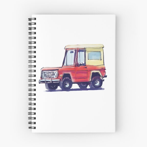 Item preview, Retro 70s SUV designed and sold by Art by Jeeb.
