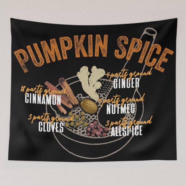 Item preview, Pumpkin Spice Recipe designed and sold by PincGeneral.