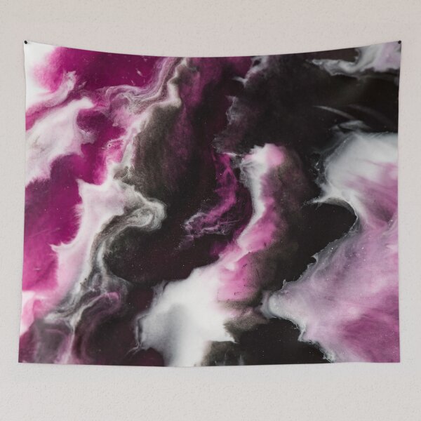 Item preview, Fluid Expressions - Purple Burst  - Contemporary art designed and sold by Ilze Lucero.