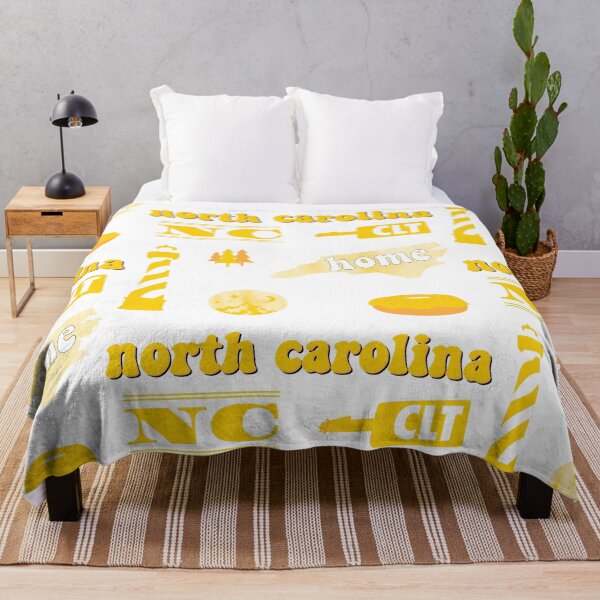 Item preview, Yellow Watercolor North Carolina US State Sticker Pack designed and sold by The-Goods.
